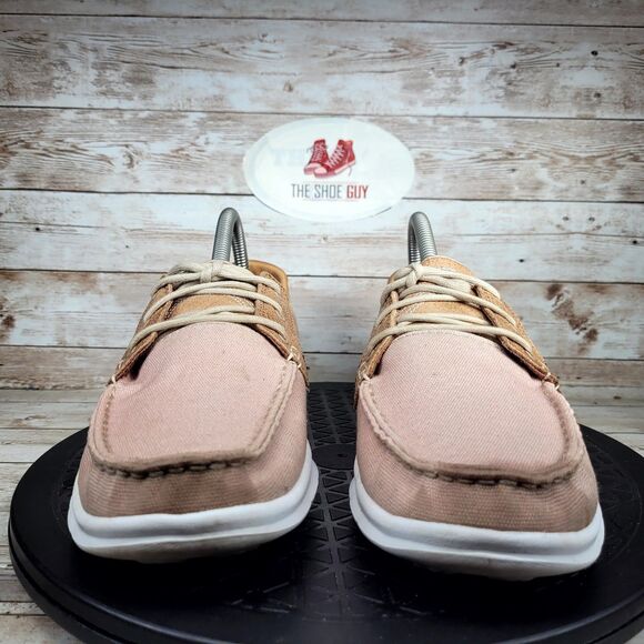 Skechers Go Step Goga Max Women's Size 9.5 Natural Beige Casual Boat Shoes 14416 - Picture 4 of 14